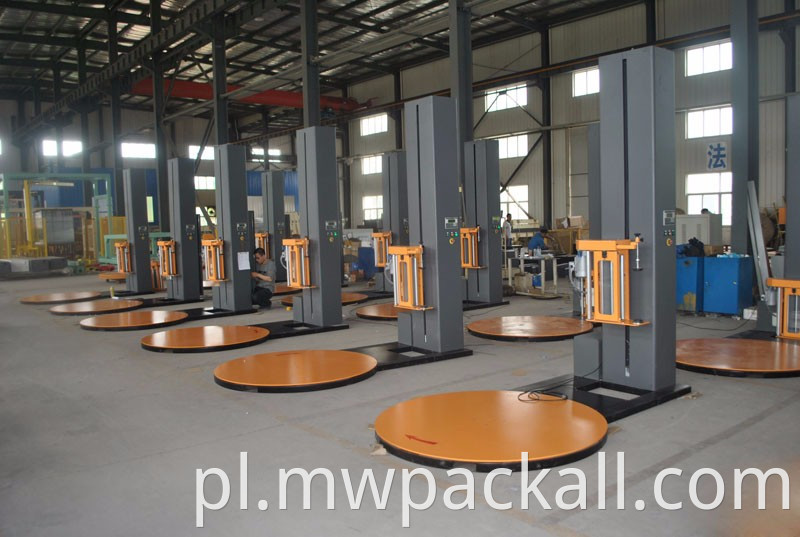 Owijarka do palet z folią rozciągliwą Top Platen / Owijarka do palet z automatycznym sterowaniem PLC